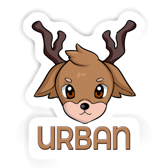 Sticker Urban Deerhead Sticker Urban Deerhead Image