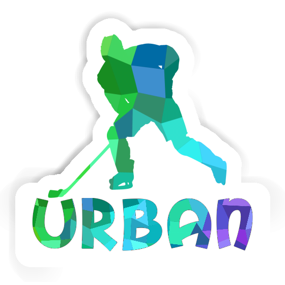Eishockeyspieler Aufkleber Urban Gift package Image