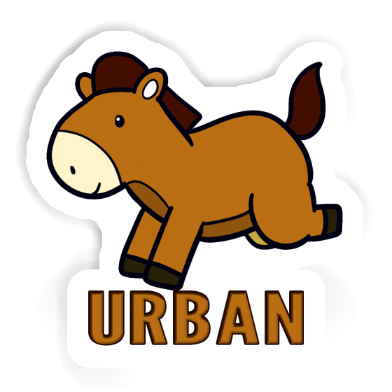 Sticker Urban Horse Notebook Sticker Urban Horse Gift package Image