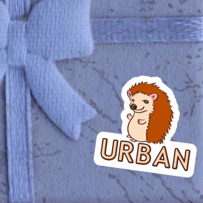 Autocollant Urban Hérisson Notebook Autocollant Urban Hérisson Gift package Image