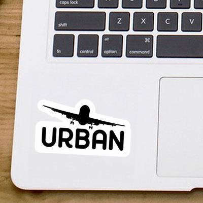 Autocollant Avion Urban Notebook Autocollant Avion Urban Gift package Image