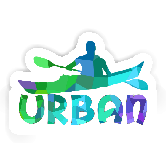 Aufkleber Kajakfahrer Urban Notebook Aufkleber Kajakfahrer Urban Gift package Image