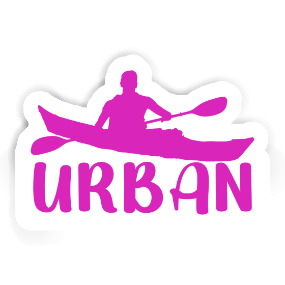 Urban Aufkleber Kajakfahrer Gift package Image
