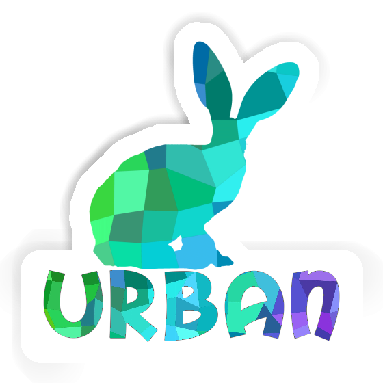 Sticker Kaninchen Urban Sticker Kaninchen Urban Image