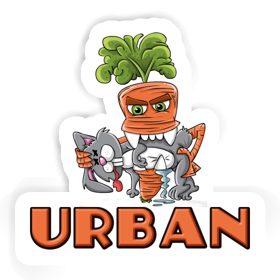 Autocollant Urban Carotte monstre Notebook Autocollant Urban Carotte monstre Gift package Image