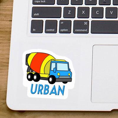Sticker Mischer-LKW Urban Notebook Sticker Mischer-LKW Urban Gift package Image