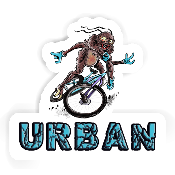 Autocollant Urban Vététiste Notebook Autocollant Urban Vététiste Gift package Image