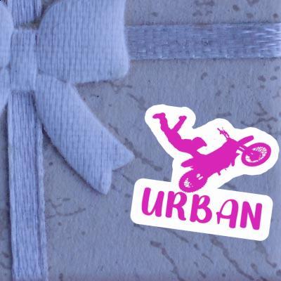 Autocollant Motocrossiste Urban Autocollant Motocrossiste Urban Image