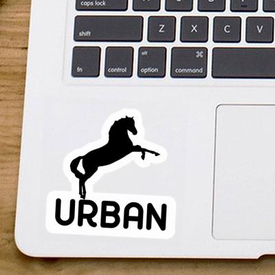 Horse Sticker Urban Notebook Image