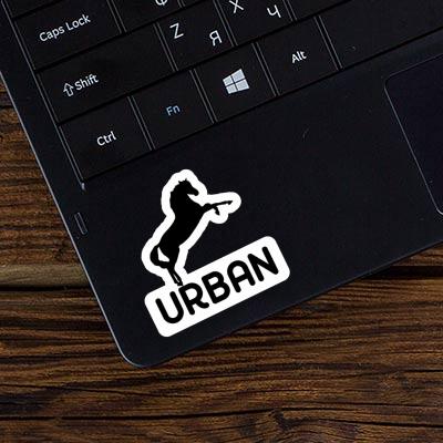 Horse Sticker Urban Notebook Image