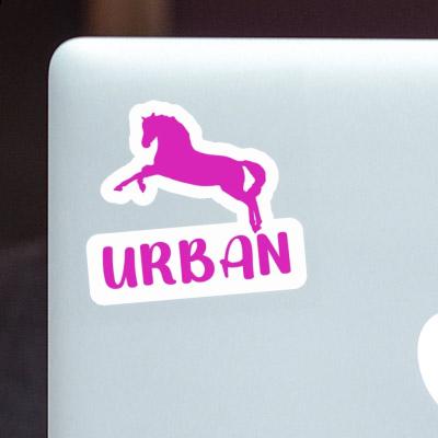 Sticker Urban Horse Laptop Image