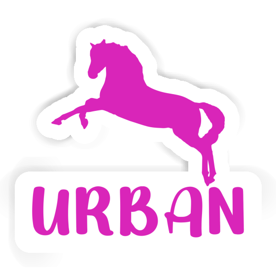 Sticker Urban Horse Notebook Image