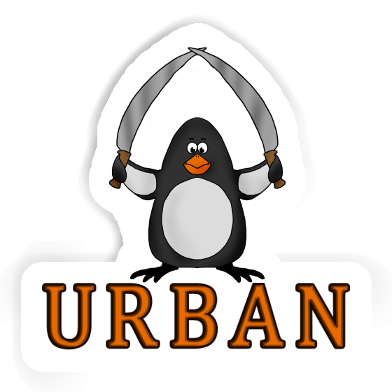 Sword Sticker Urban Notebook Image