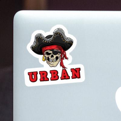 Urban Autocollant Tête de pirate Urban Autocollant Tête de pirate Image