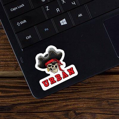 Urban Autocollant Tête de pirate Notebook Urban Autocollant Tête de pirate Notebook Image