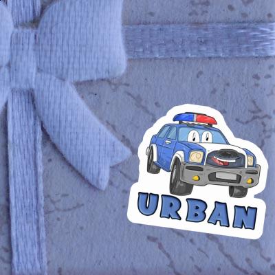 Urban Sticker Police Car Notebook Urban Sticker Police Car Gift package Image