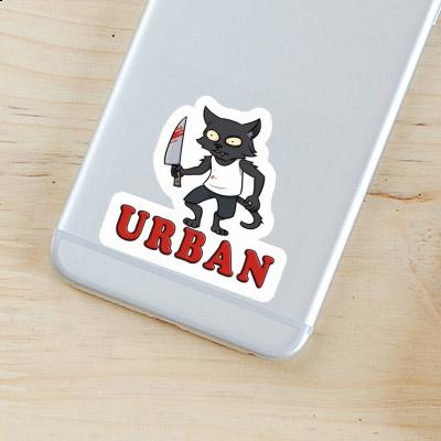 Sticker Psycho Cat Urban Gift package Image