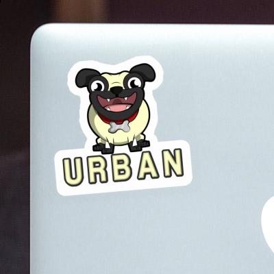 Aufkleber Mops Urban Notebook Aufkleber Mops Urban Notebook Image