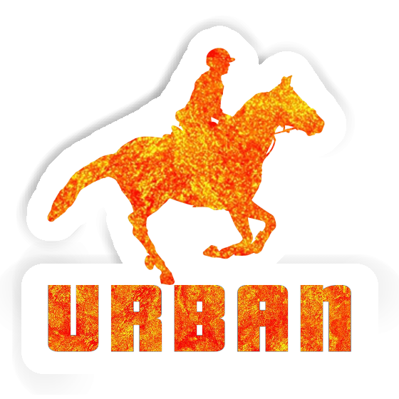 Sticker Urban Horse Rider Notebook Sticker Urban Horse Rider Gift package Image