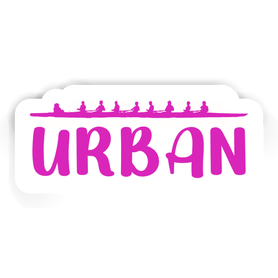 Urban Autocollant Bateau à rames Laptop Urban Autocollant Bateau à rames Laptop Image