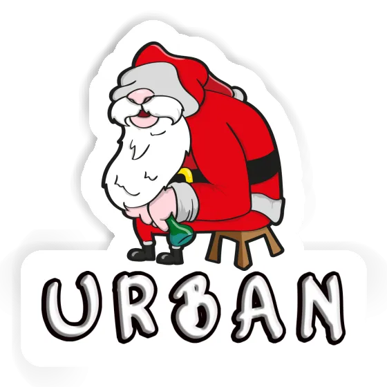 Urban Autocollant Père Noël Notebook Urban Autocollant Père Noël Gift package Image