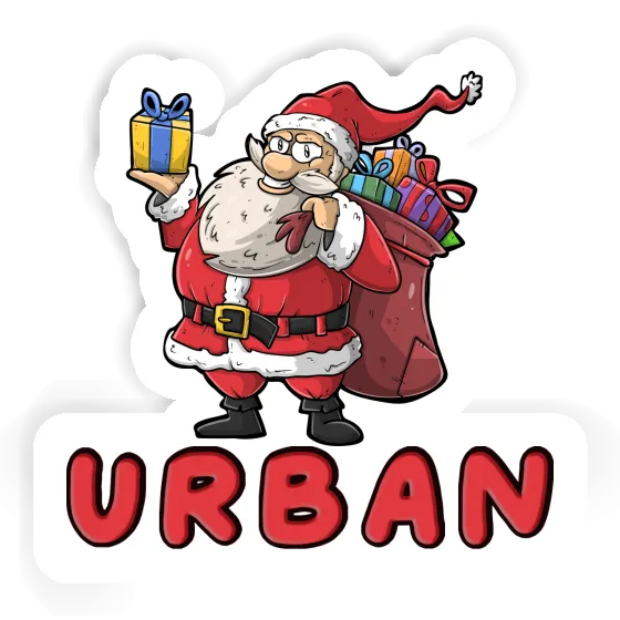 Urban Aufkleber Weihnachtsmann Urban Aufkleber Weihnachtsmann Image