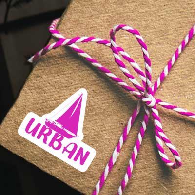 Sticker Urban Sailboat Laptop Sticker Urban Sailboat Laptop Image