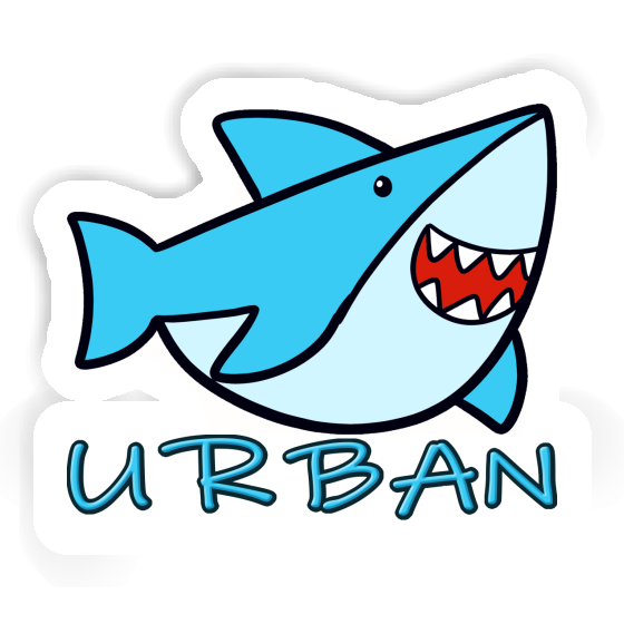 Autocollant Urban Requin Gift package Image