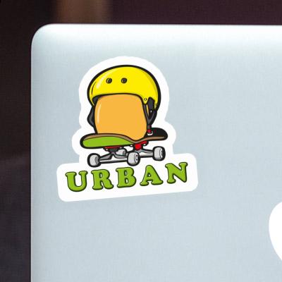 Urban Autocollant Œuf de skateboard Notebook Urban Autocollant Œuf de skateboard Gift package Image