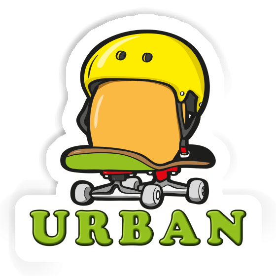 Urban Autocollant Œuf de skateboard Notebook Urban Autocollant Œuf de skateboard Gift package Image
