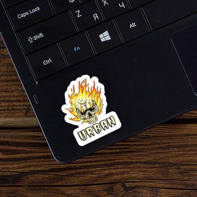 Urban Sticker Skull Laptop Urban Sticker Skull Laptop Image