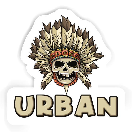 Sticker Skull Urban Notebook Sticker Skull Urban Gift package Image