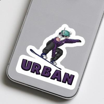 Urban Autocollant Boardeuse Notebook Image