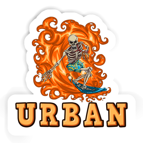 Surfer Sticker Urban Notebook Surfer Sticker Urban Gift package Image