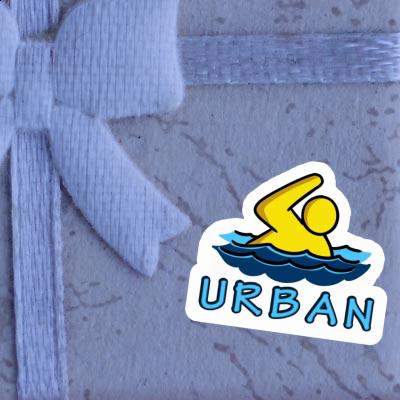 Urban Sticker Schwimmer Laptop Urban Sticker Schwimmer Laptop Image