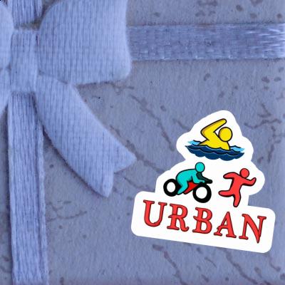 Autocollant Urban Triathlète Notebook Autocollant Urban Triathlète Notebook Image