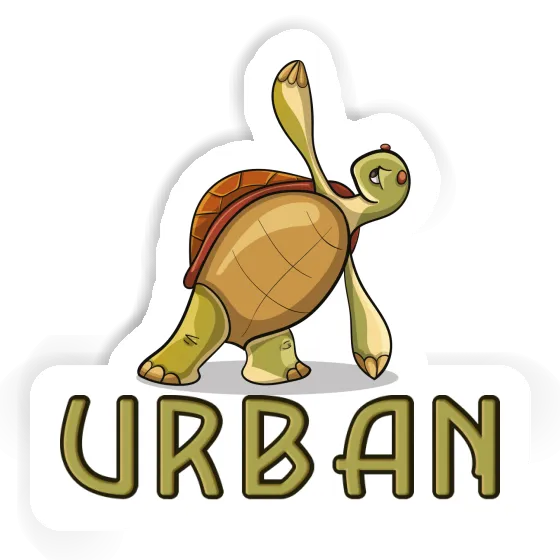 Aufkleber Urban Schildkröte Image
