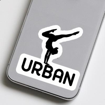 Urban Aufkleber Yoga-Frau Notebook Urban Aufkleber Yoga-Frau Notebook Image