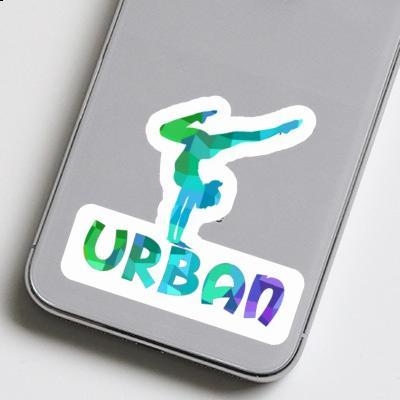 Autocollant Urban Femme de yoga Notebook Autocollant Urban Femme de yoga Gift package Image