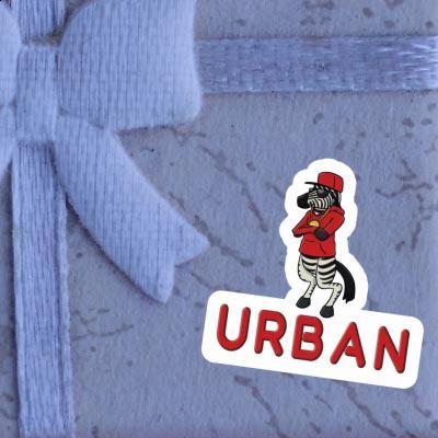 Aufkleber Urban Zebra Notebook Aufkleber Urban Zebra Gift package Image