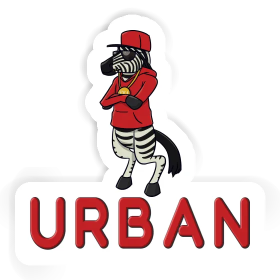 Aufkleber Urban Zebra Aufkleber Urban Zebra Image