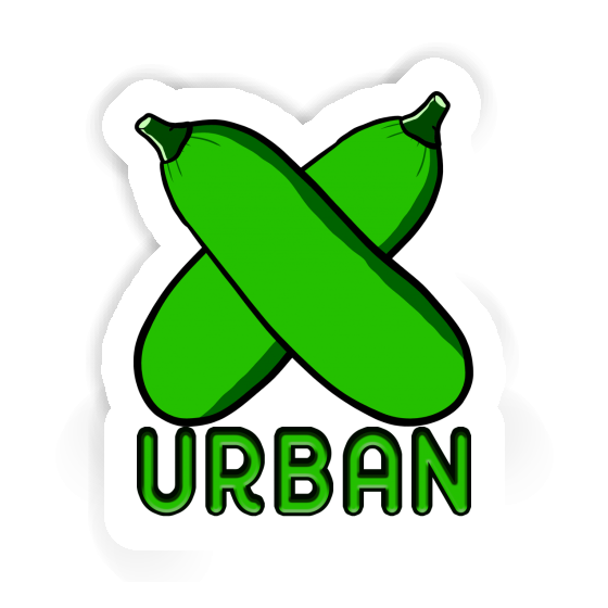 Urban Sticker Zucchini Image