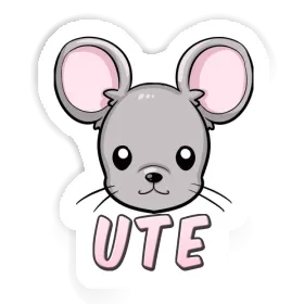 Ute Sticker Maus Image