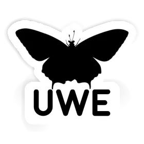 Sticker Butterfly Uwe Image