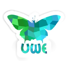 Sticker Butterfly Uwe Image