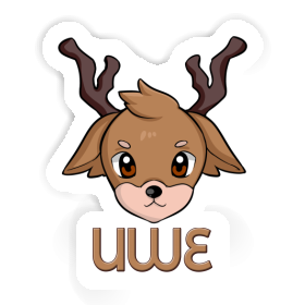 Sticker Uwe Deerhead Image