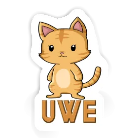 Uwe Sticker Kitten Image