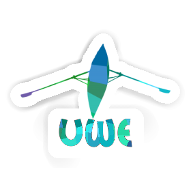 Sticker Rowboat Uwe Image