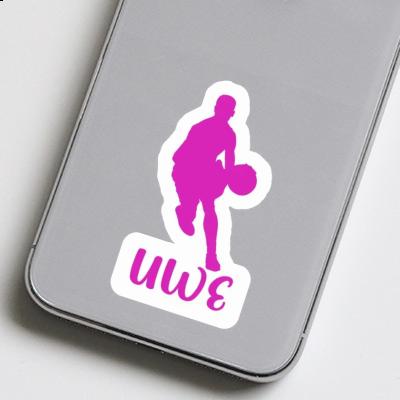 Basketballspieler Sticker Uwe Notebook Basketballspieler Sticker Uwe Notebook Image