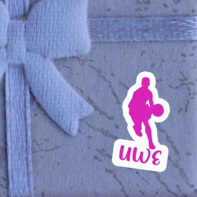 Basketballspieler Sticker Uwe Basketballspieler Sticker Uwe Image
